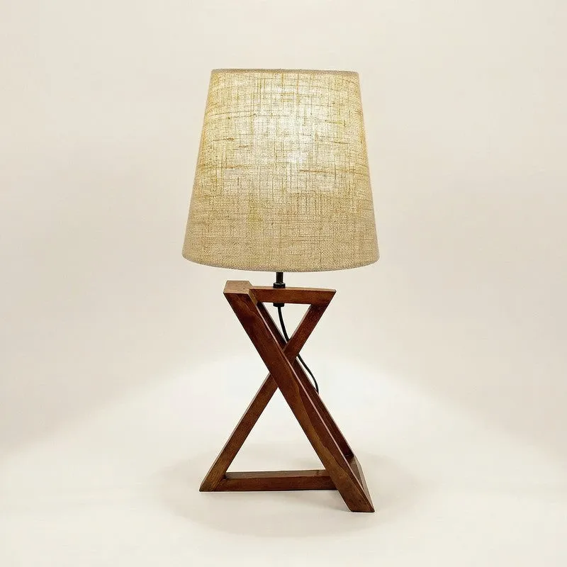 Jalora Jute Table Lamp - Brown,White media 4