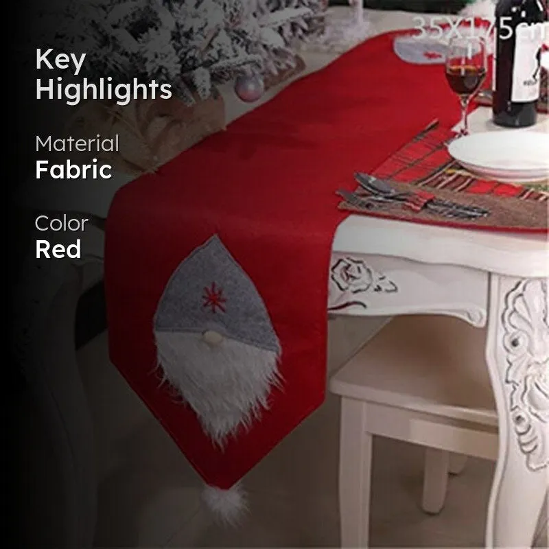 Holly Jolly Table Runner - Red media 2