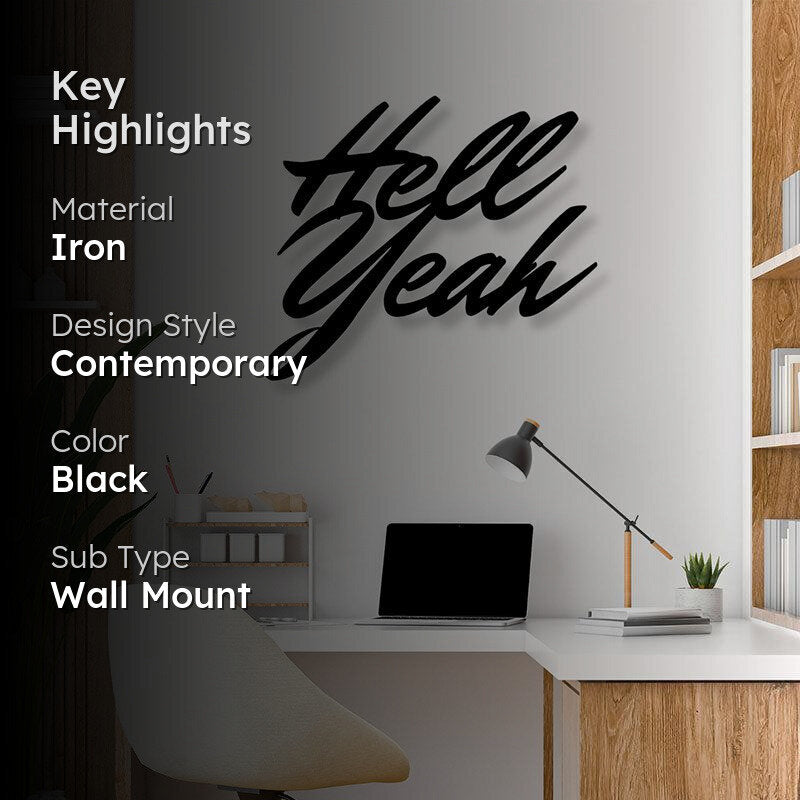 Hell Yeah Iron Wall Accent media 2