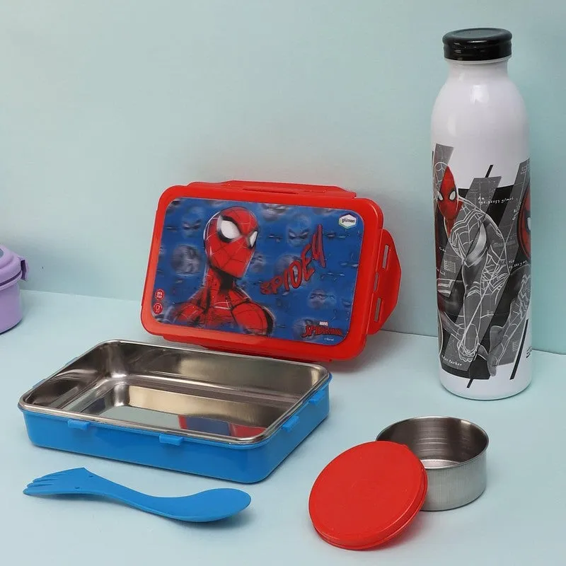 Spider Saviour Lunch Box 700 ML With 600 ML Water Bottle - Two Piece Set media 5