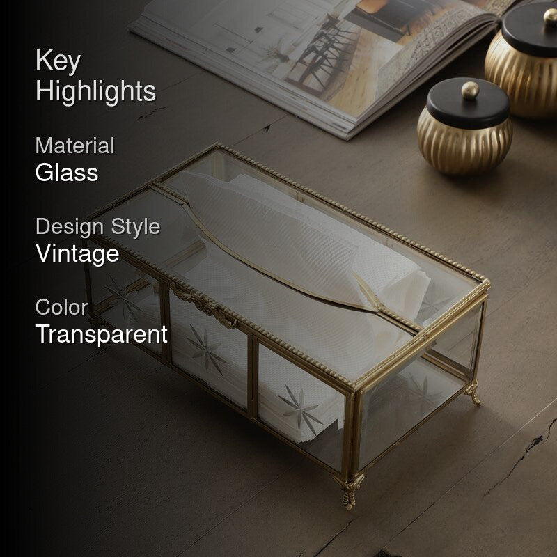 Starlit Glass Tissue Box media 2