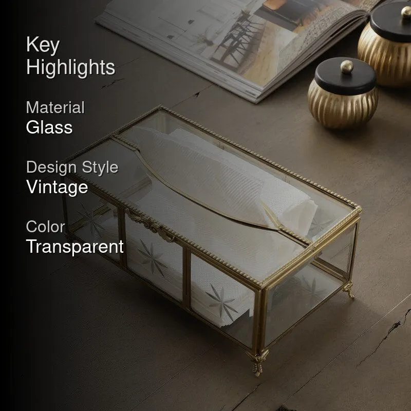 Starlit Glass Tissue Box media 2