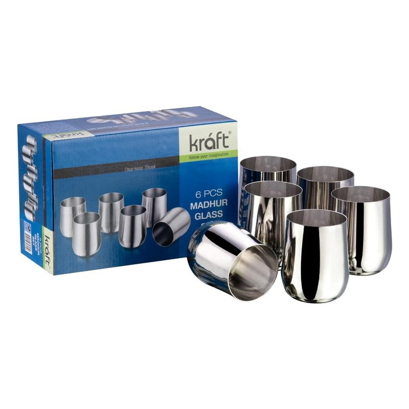 Kraft Trueva Elvora Glasses (400 mL each) - Set Of Six media 5