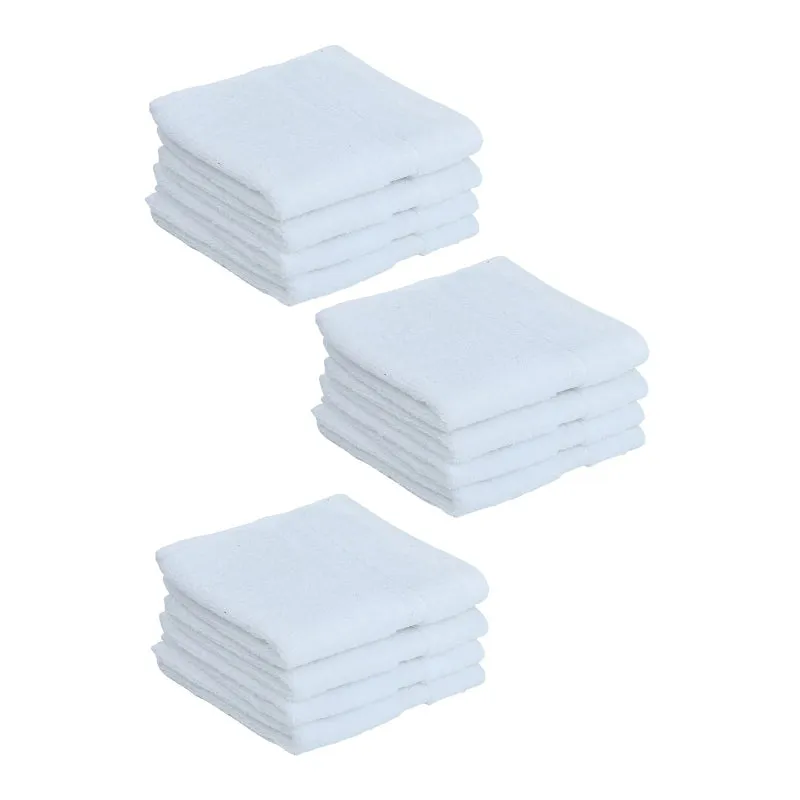 Miorah Face Towel (White) - Set Of Twelve media 4