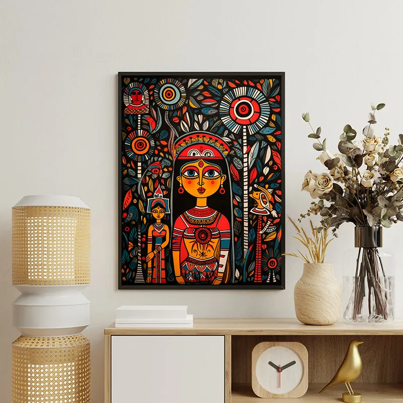 Divine Tribal Delve Wall Art media 3