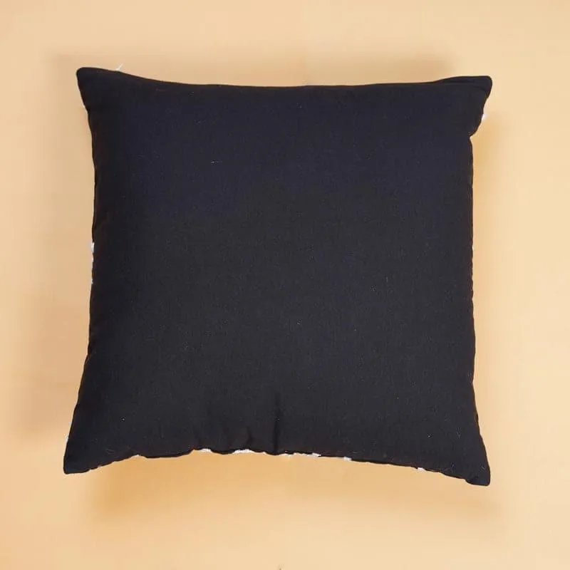 Black Moroccan Cushion Cover media 5
