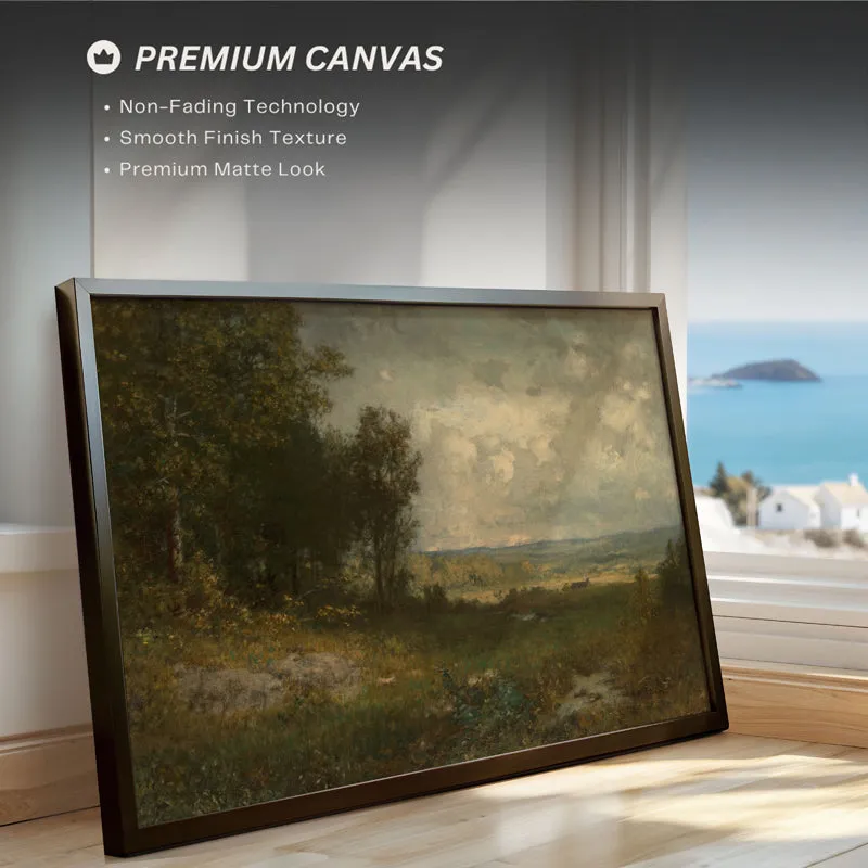 Melancholia Wood Wall Art With Frame - Black media 4