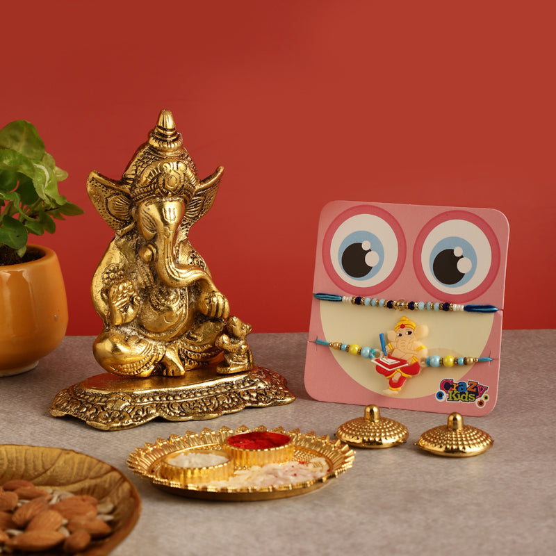 Omkar Ganesha II Rakhi Hamper
