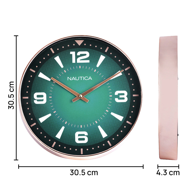 Azure I Analog Wall Clock media 9