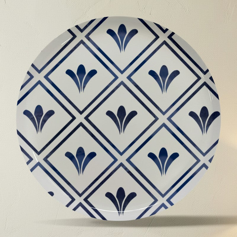 Azure Dynasty Metal Wall Plates - Set Of Five media 6