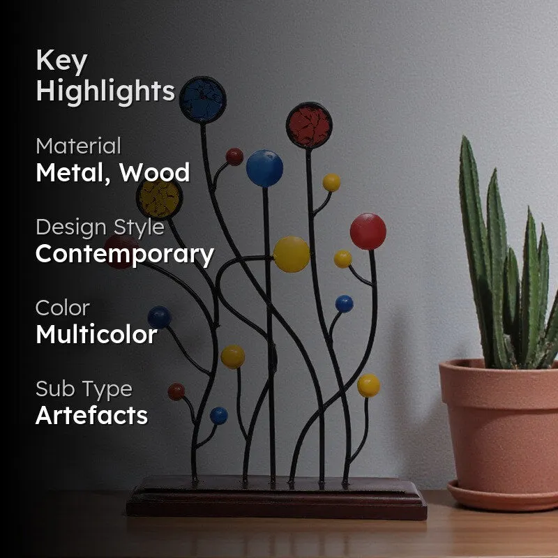 Rhythm of Color Metal Showpiece media 2