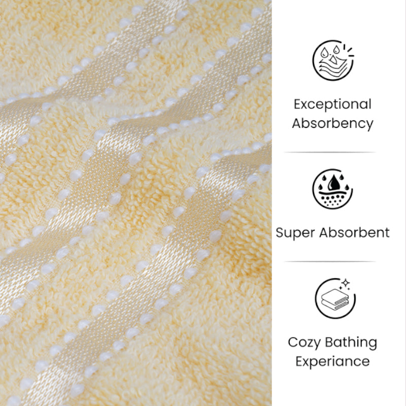 Micro Cotton LuxeDry Comfort Solid Bath Towel - Beige media 7