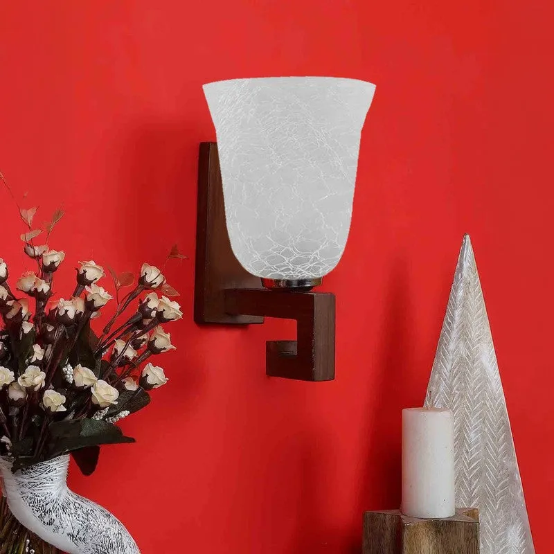 Nexa Crystal Bloom Glass Wall Lamp media 4