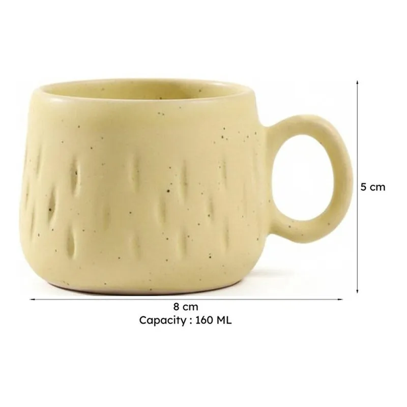 Cinzia Ceramic Tea Cup (160 mL) media 6