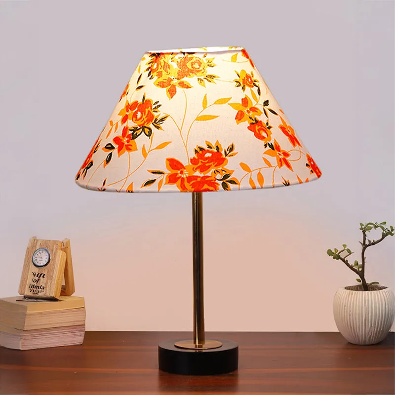 Fleur Glow Rodin Wooden Table Lamp - Multicolor media 2