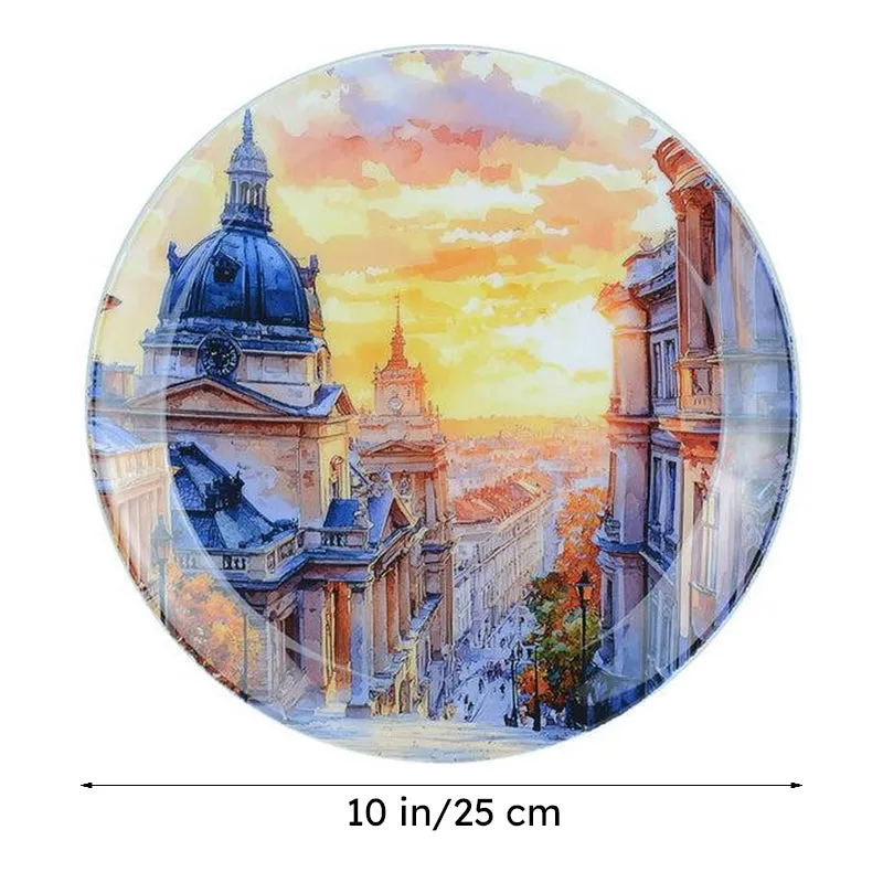 City Sunset Iron Wall Plate media 5