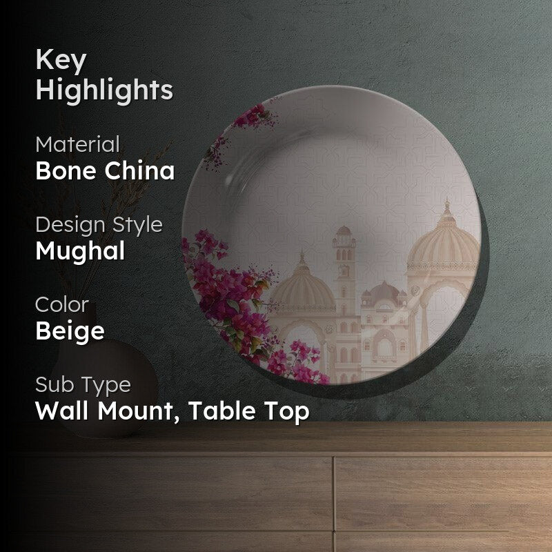 Royal Bougainvillea Garden Wall Plate media 2