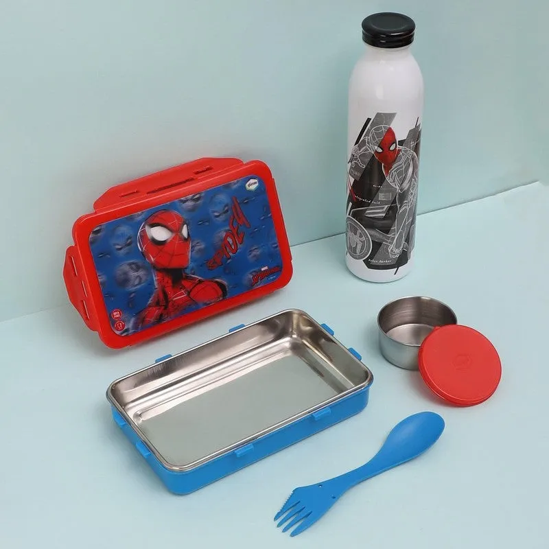 Spider Saviour Lunch Box 700 ML With 600 ML Water Bottle - Two Piece Set media 4