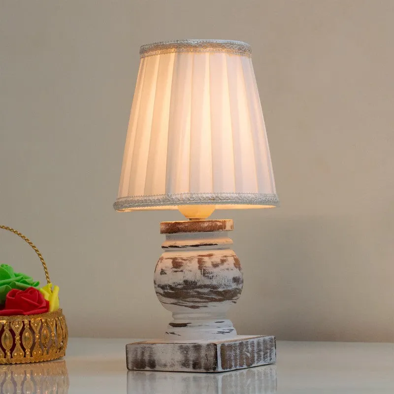 PureBloom Wooden Table Lamp media 3