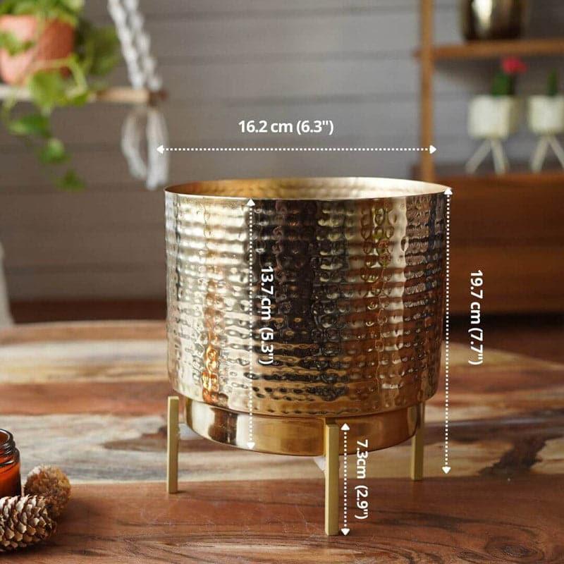 Nicolette Metal Planter - Small media 6