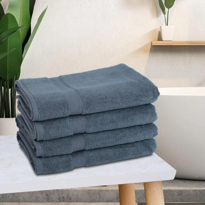 Miorah Bath Towel (Grey) - Set Of Four media 1