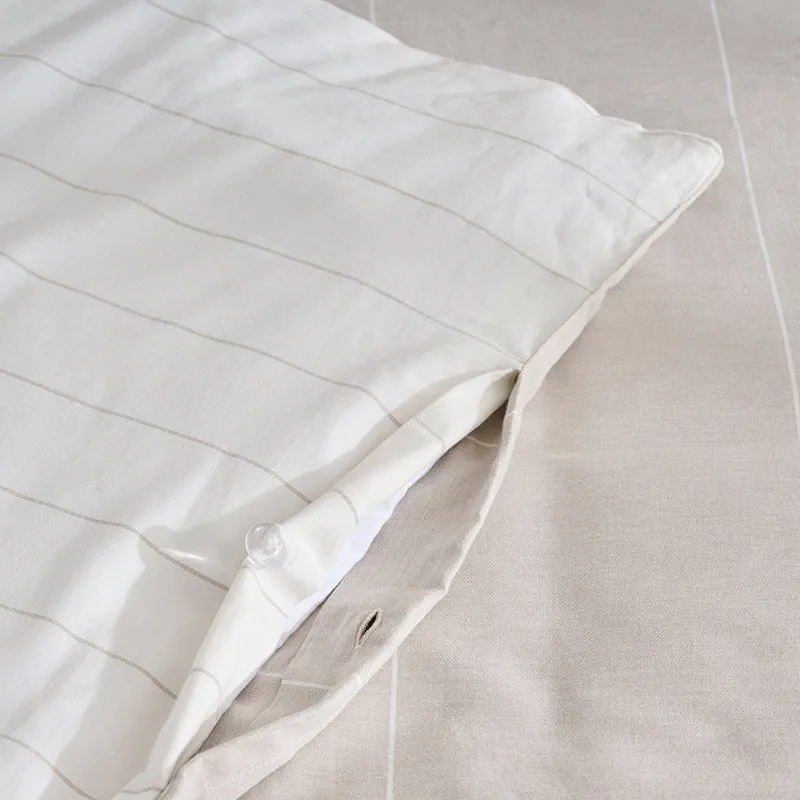 Velvet Dunes Chambray Duvet Cover media 7