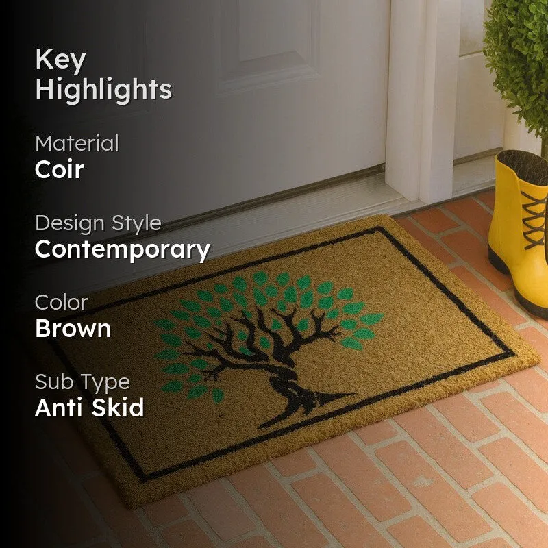 Home Aura Coir Door Mats - Brown media 2
