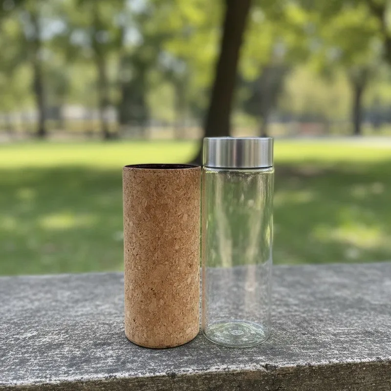 Vintara Water Bottle (Beige) - 500 mL media 8