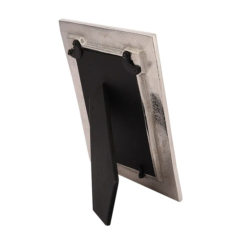 Baroque Charm Aluminium Photo Frame - Silver media 4