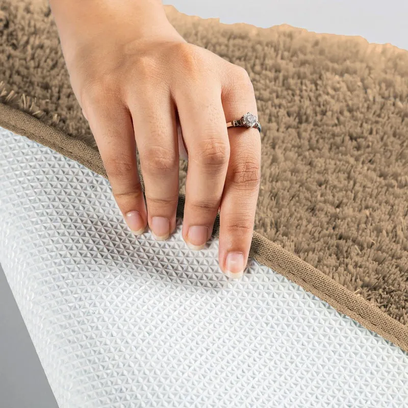 Toronto Touch Microfiber Bath Mat - Beige media 5
