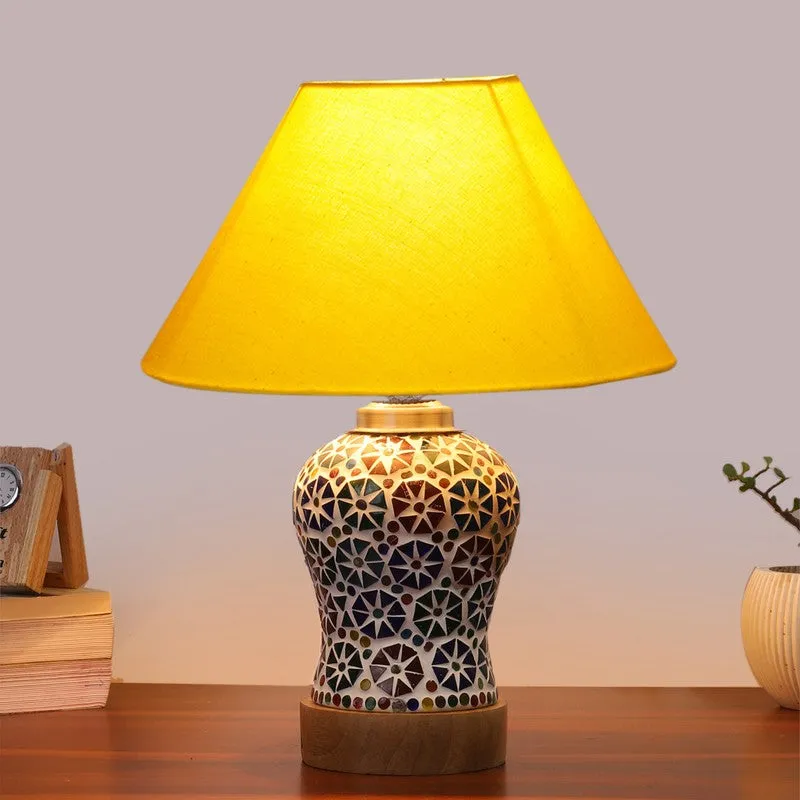 Nerelle Wooden Table Lamp - Multicolor media 3