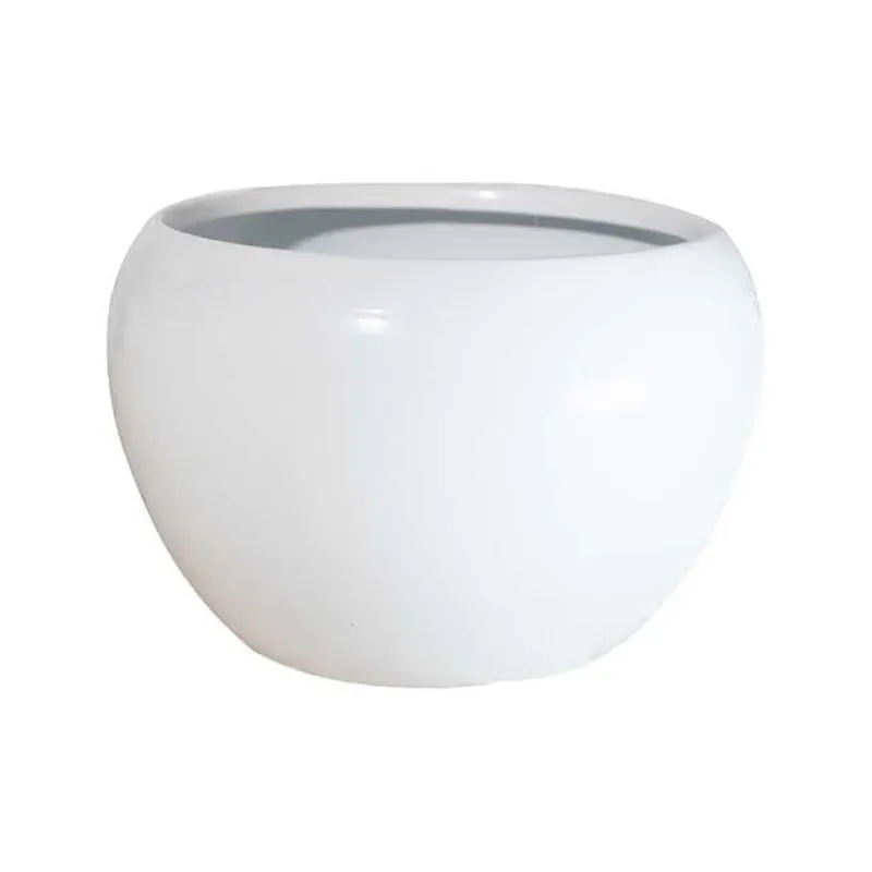 Whimsical White Planters - Set Of Two media 5