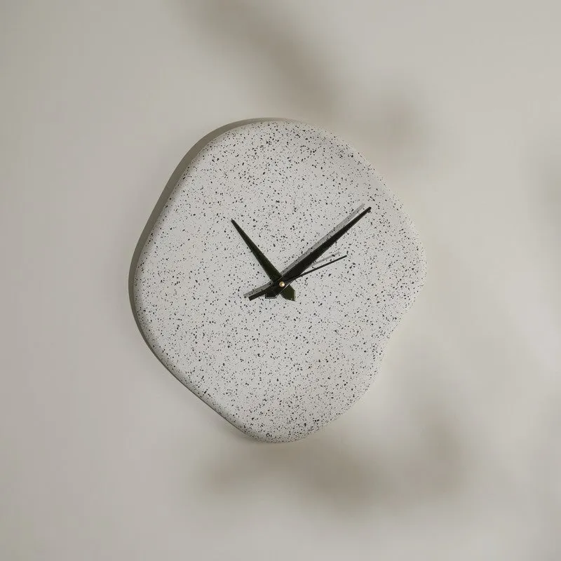 Fig Living Stone Morph Ceramic Wall Clock media 1