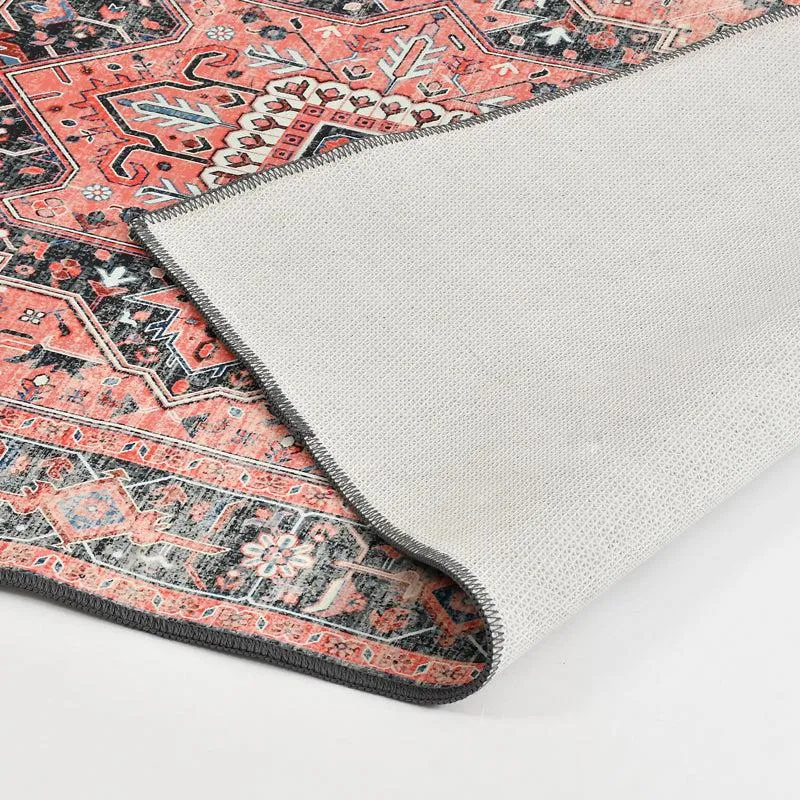 Lahza Velvet Rectangle Anti-Skid Carpet media 5