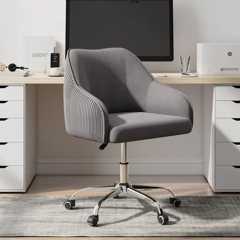 Seatron Metal Office Chair - Grey media 1