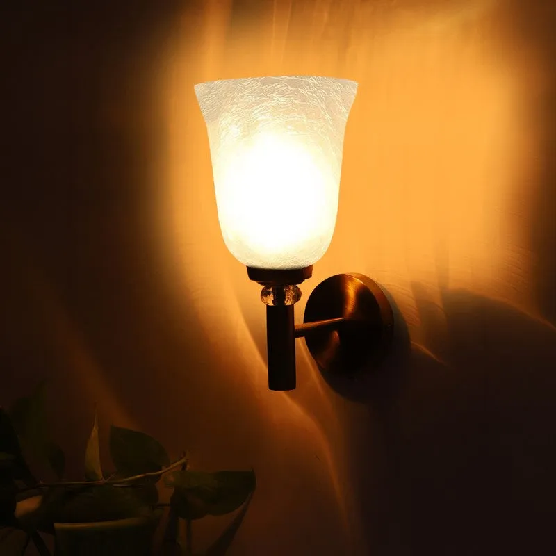 Crystal Bloom Glass Wall Lamp media 5