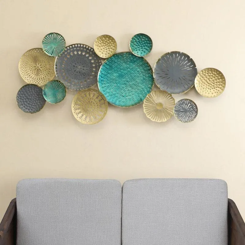 Circle Charm Metal Wall Accent media 1