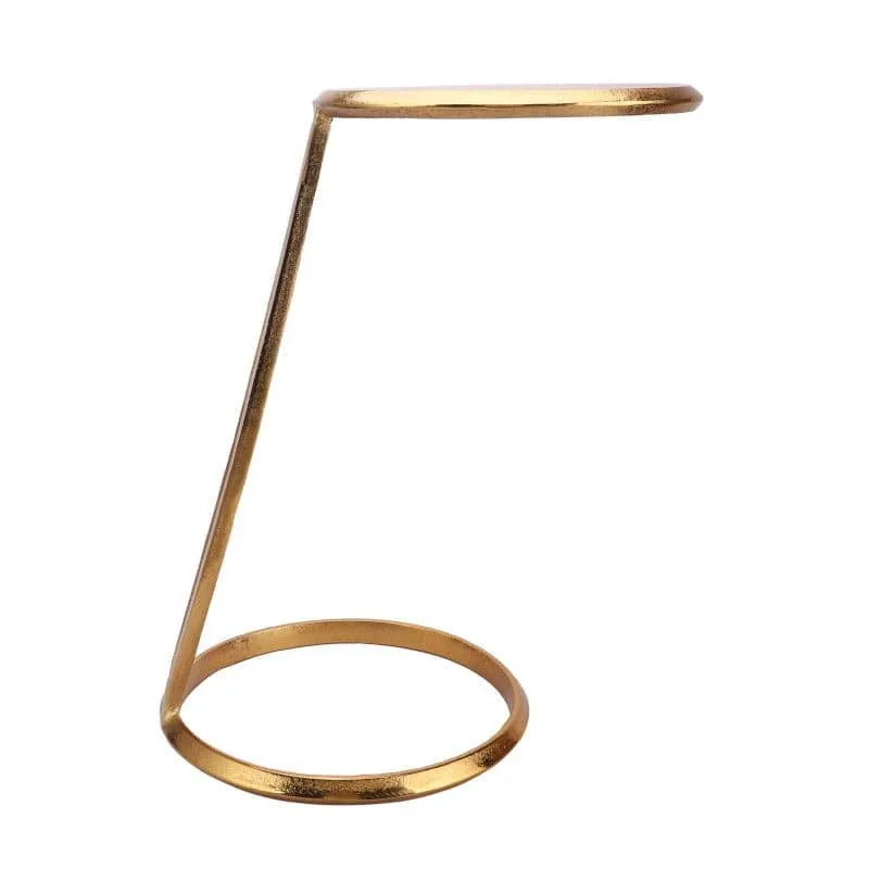 Milto Accent Table - Gold media 3