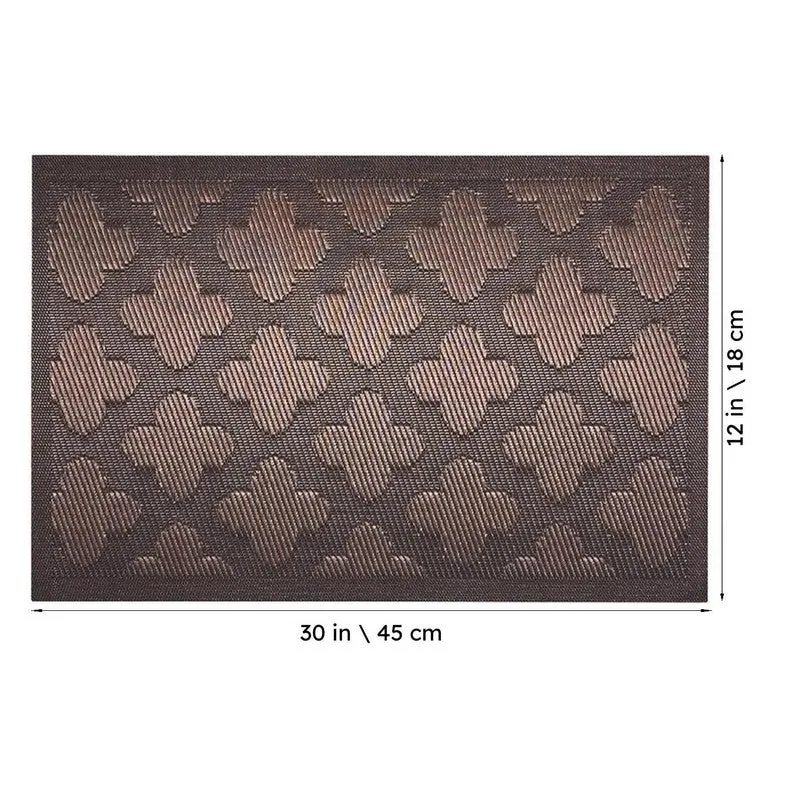 Sylva Table Mats (Brown) - Set Of Six media 7