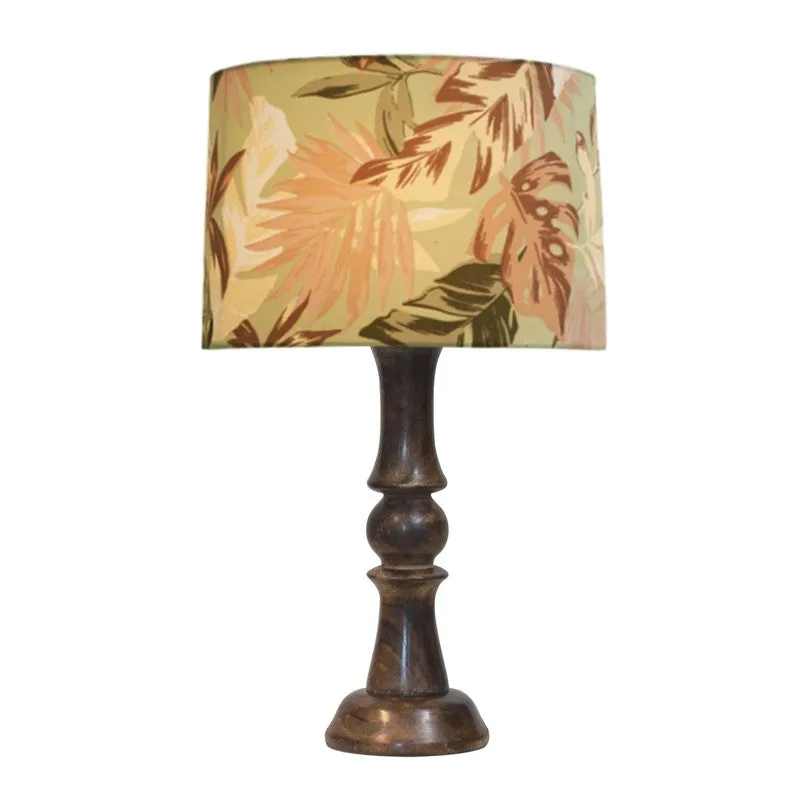 LeafBloom Wooden Table Lamp media 5