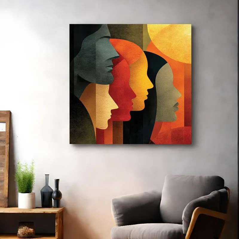 Formed Face Canvas Wall Art media 8