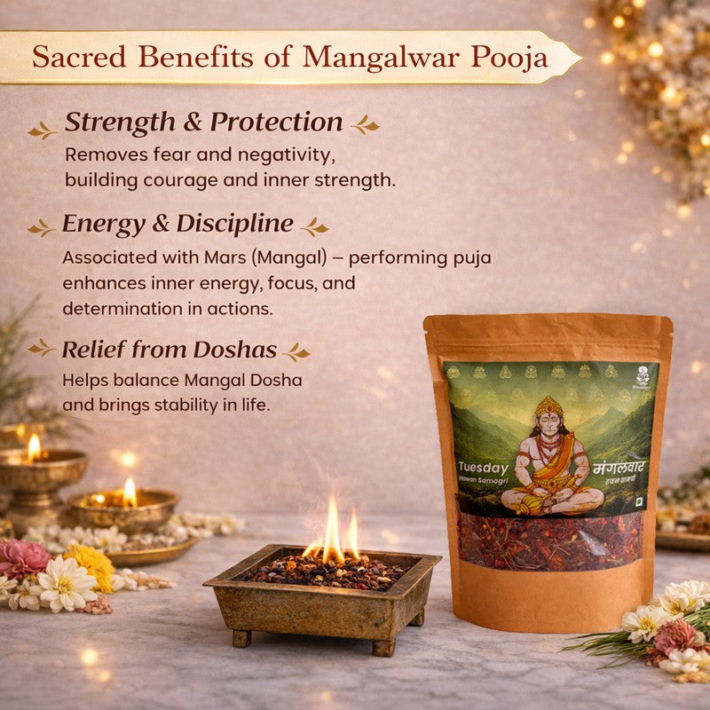 Mangalwar Hawan Samagri (350g) media 5