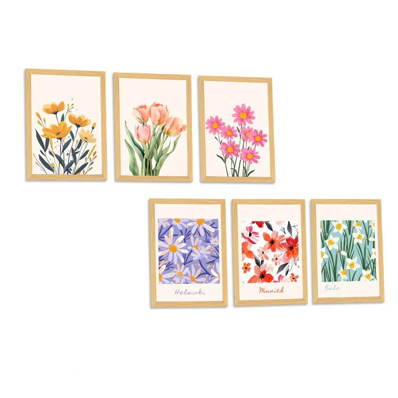 Zaki Flora Wall Art - Set Of Six media 4
