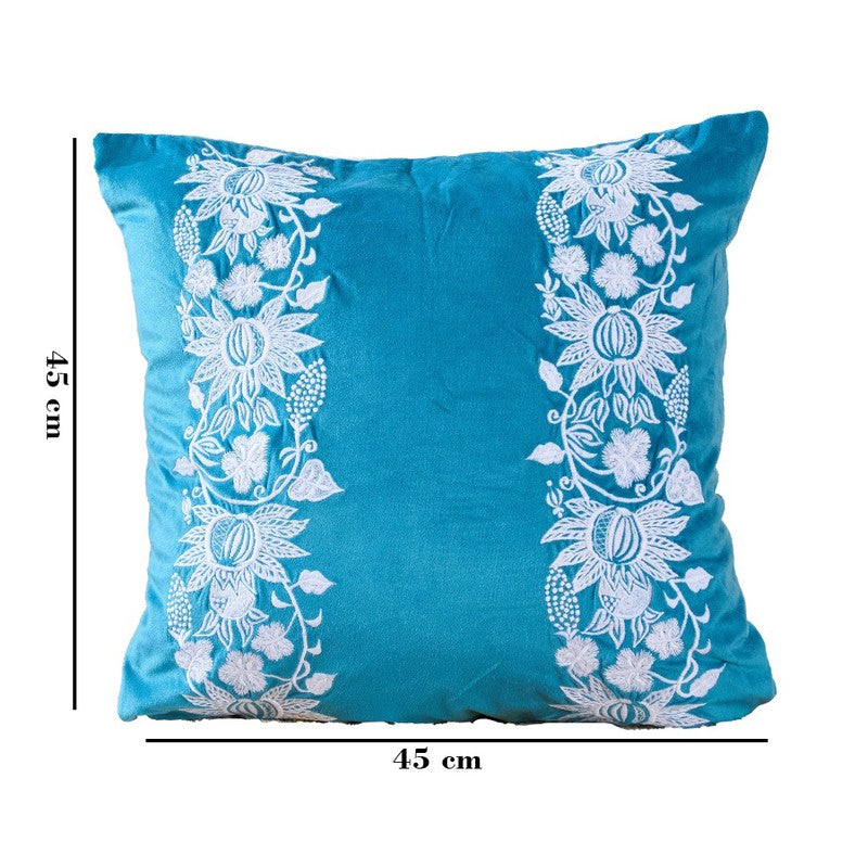 Jcobean Multi Cotton Velvet Cushion media 5