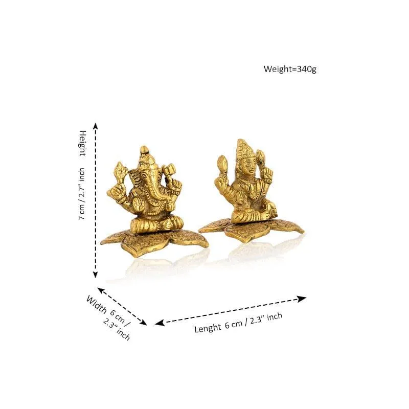 Lakshmi & Gajanan Idol - Set Of Two media 5