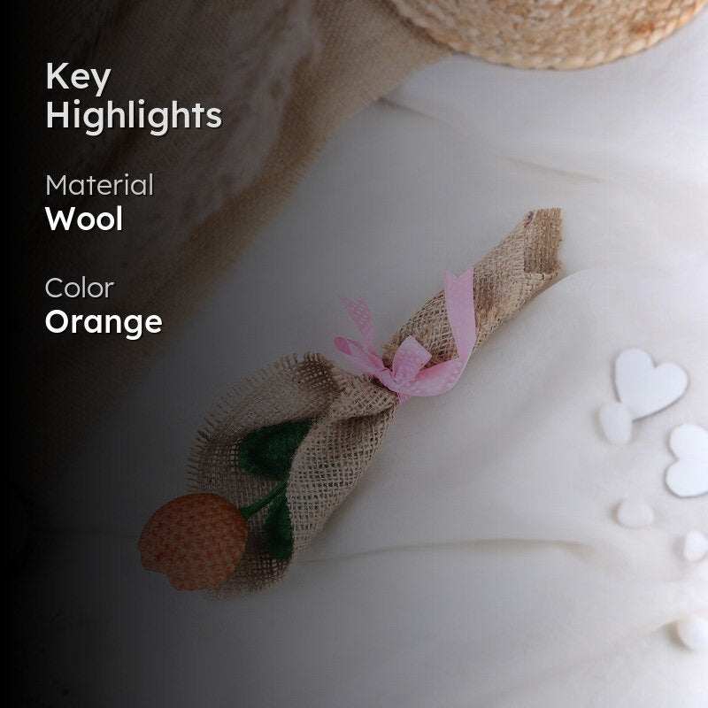 Crochet Handmade Tulip Bouquet -  Peach media 2