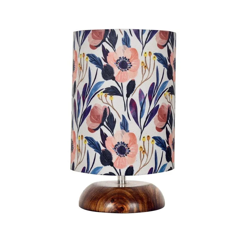 VeluraLight Chic Luxury Wooden Table Lamp - Multicolor media 3