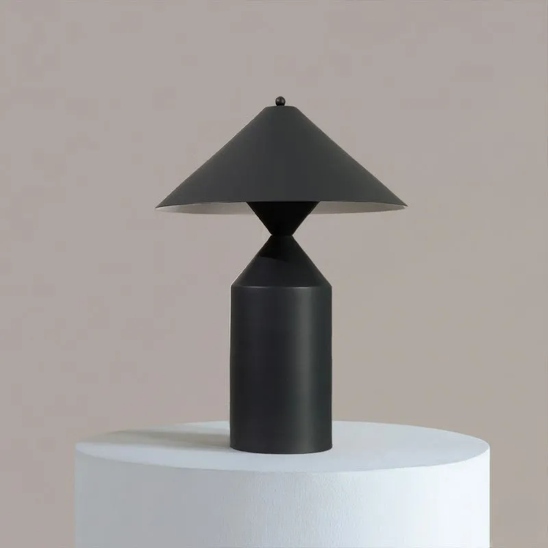Fig Living Cone Casa Metal Table Lamp - Black media 3