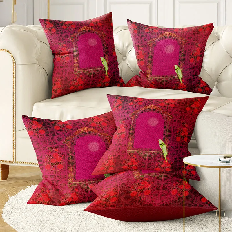 Savannah Safari Cushion Cover Set - Set Of Five media 1
