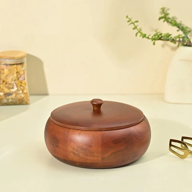 Ila Wooden Roti Box media 1